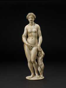 ヴィーナスとキューピッド、1624年頃の象牙